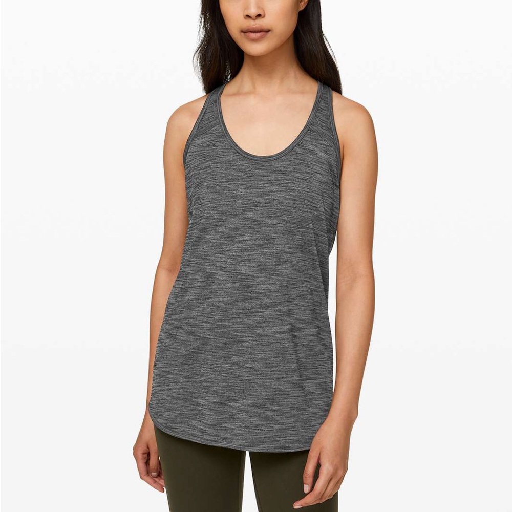 Lululemon Essential Tank
Heathered Black Size 8